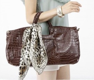 on a purse