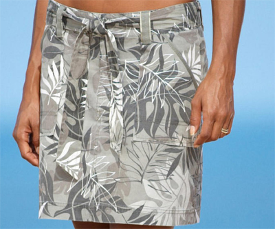 printed skirts at Crazy Shirts