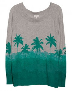 Palm tree sweaters