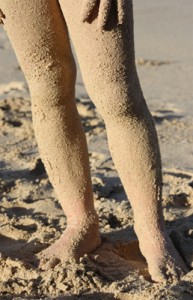 Sandy legs