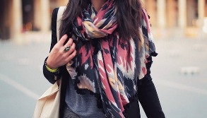 wearing scarves