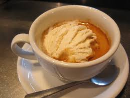 Serve Coffee and Ice Cream Together