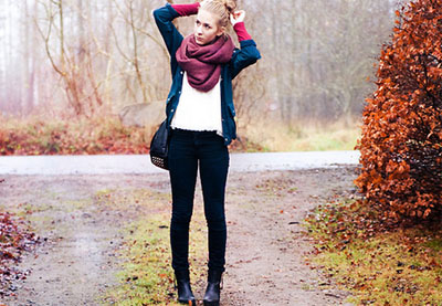 Colorful scarf