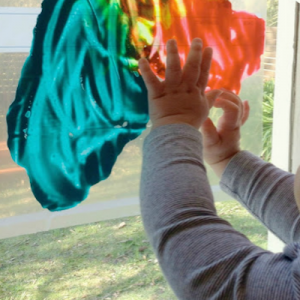Paint in a baggy