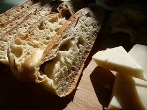 bread and cheese