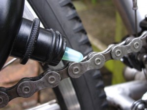 Clean and lubricate the chain