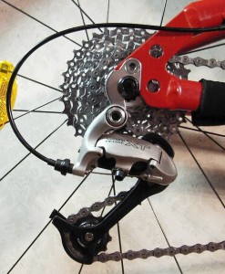 Clean the derailleur