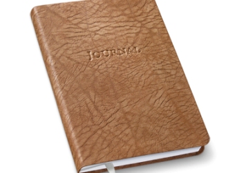 leather travel journal