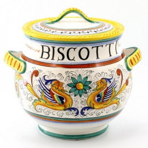 biscotti jars at Artistica