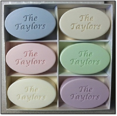  Monogrammed Soaps and Candles