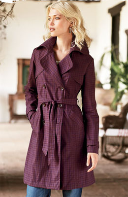 Cheerful trench coats