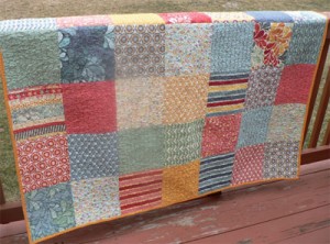 Layer cake quilt
