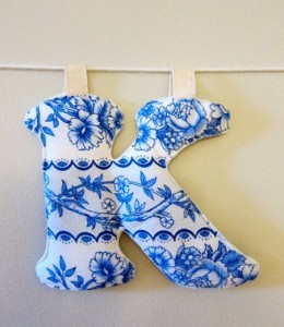 Oversized letters