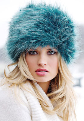 Faux fur Russian style