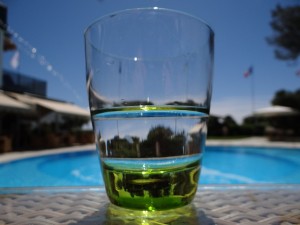 glass of clear water
