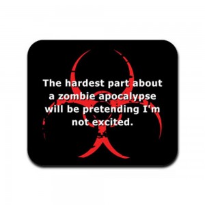 zombie mousepad