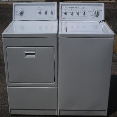 Washer and Dryer Closed Off