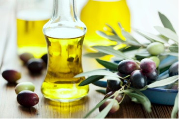 Olive oil and castor oil