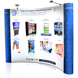 trade show background display