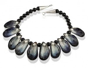 mussel shell necklace