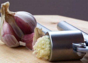 Garlic press kitchen gadgets