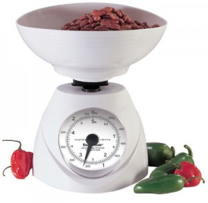 Scale kitchen gadgets