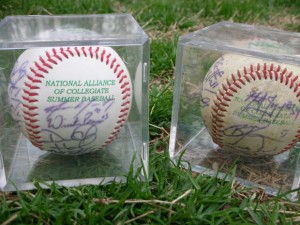 Autographed balls
