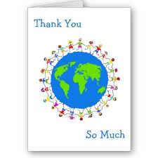 Thank you card