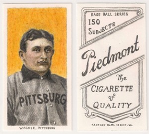 Rare Honus Wagner card