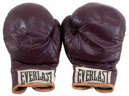 Muhammad Ali's fighting gloves