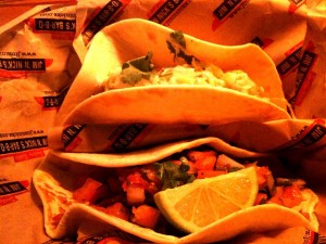 Catfish tacos