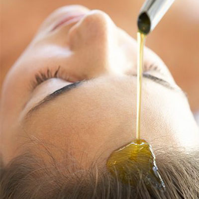 Oil up (hair, not your muscles)