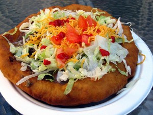 Navajo taco