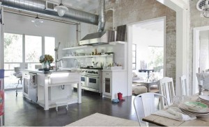 Shabby chic and industrial