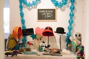 Vintage photobooth props
