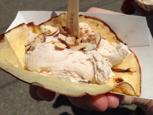 ice cream dessert taco