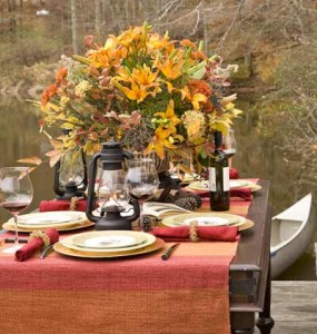 dining outdoors