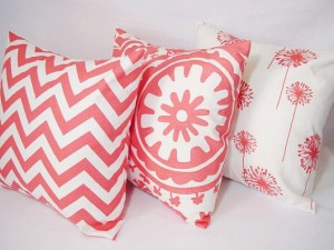 throw pillows