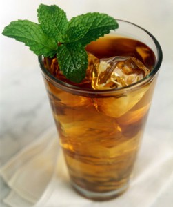 lavender mint iced tea