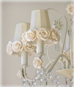 shabby chic chandelier