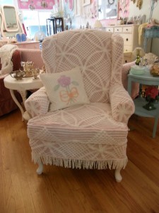 shabby chic armchair