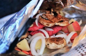 vegetable hobo packet