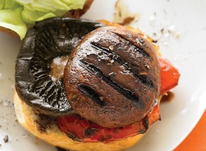 vegetarian grill portobello