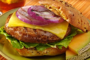veggie burger