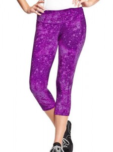 Printed compression pants