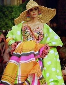 colorful coat