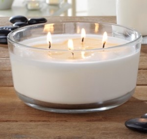 Scented soy candles