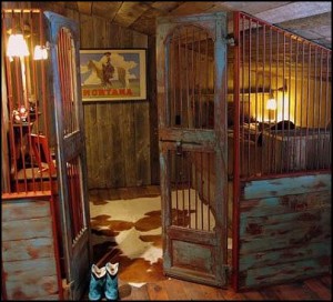 home decor style western jail