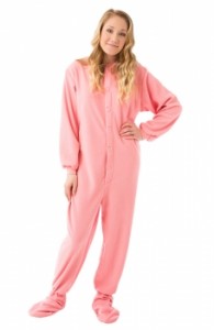 women in pink pajamas