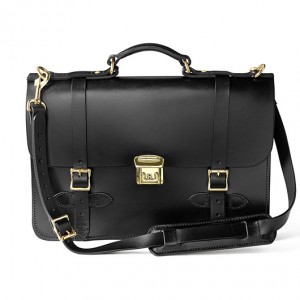 Leather satchel